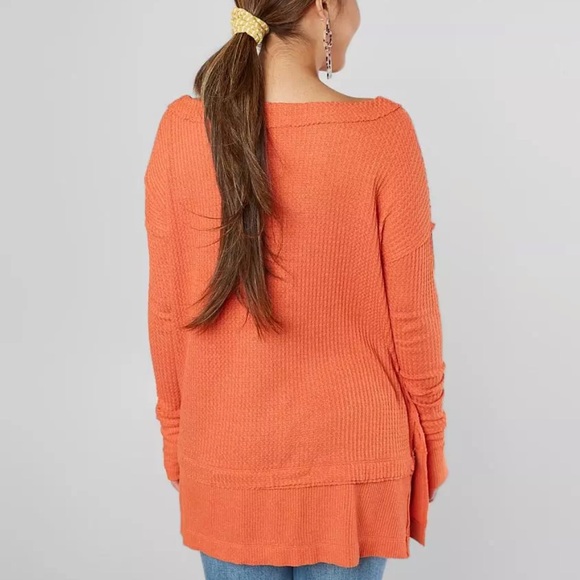 Free people north shore thermal tunic top size large - Picture 3 of 7